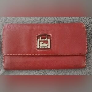 Dooney & Bourke Red Wallet